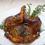 Whole Roasted Chicken—Brick Pressed Roman Style