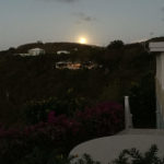 Moonrise over Villa