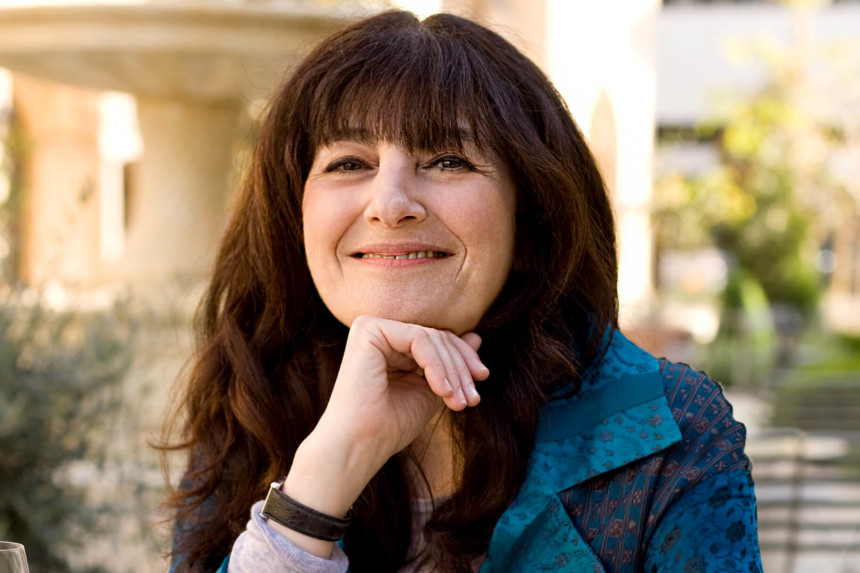 Next: Ruth Reichl signing her latest book, Delicious!