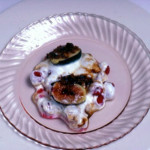 Raspberry and Fig Gratin