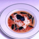 Poached Fish with Tomatoes and Purple Basil