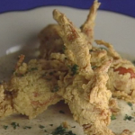 Soft-shell Crawfish with Creole Mustard Sauce ▶