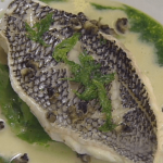 Steamed Black Sea Bass with Three Celeries ►