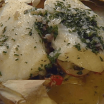 Papillote of Chilean Bass ►