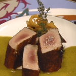 Seared Spicy Tuna with Mole Amarillo ►