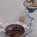 Chocolate Beignets With a Cappuccino Milkshake ►