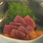 Wafu Roast Beef with Fuji Apple-Soy Vinaigrette (Yakimono)
