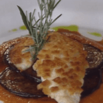 Daurade Acacia (Snapper with Eggplant)