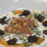 Beluga Caviar with Lemongrass Cream (CaviaRomera)