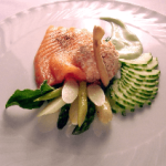 Smoked Salmon Mousse with Asparagus