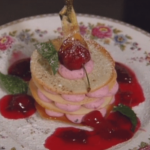 Cherry Mousse Millefeuille