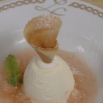 Iced Lemon and White Chocolate Parfait With Pink Grapefruit and  Champagne