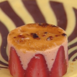 Sugar-crusted Strawberry Chiboust Mousse Fantasy