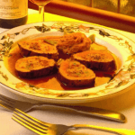 Tenderloin of Pork St. John Garnished with Sweet Potato Rosette