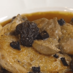 Guinea Hen “Souva Roff” Modern with Foie Gras, Truffles, and Morels