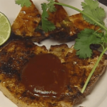 Grilled Spice-Rubbed Swordfish with Indonesian Ketjap