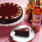 Chocolate Bourbon and Pecan Cake