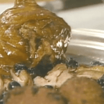 Jambonnette et Les Aiguillettes de Canard aux Myrtilles (Duck in Blueberry Sauce)